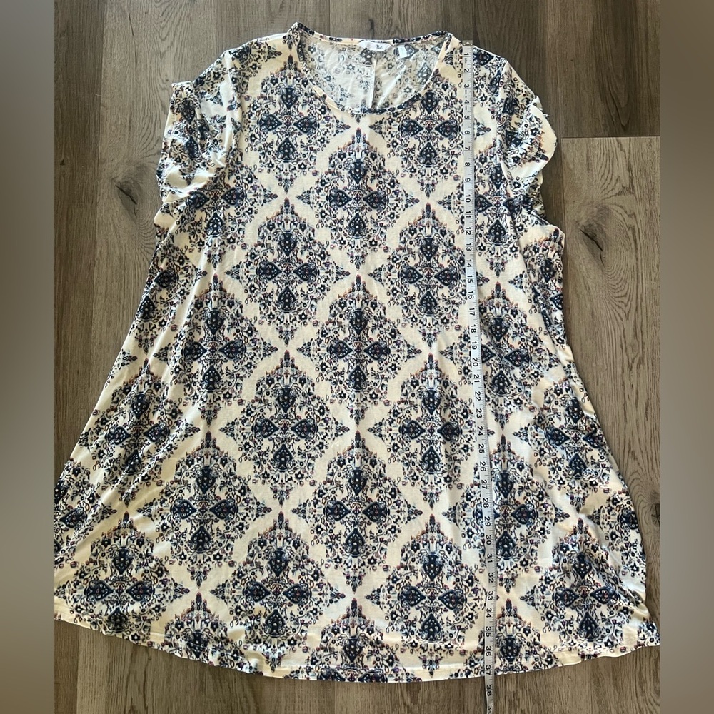 Label Be Patterned Shirt Dress - Picture 5 of 8